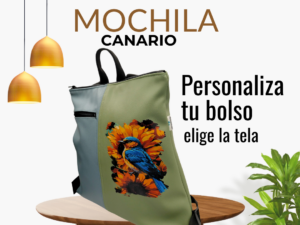 Mochila Artesanal Canario