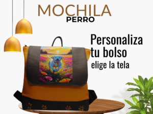 Mochila Artesanal Perro
