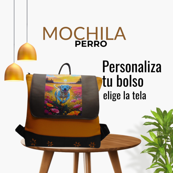 Mochila Artesanal Perro