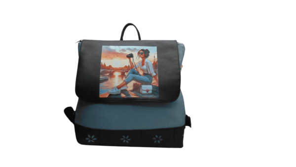 Mochilas Artesanales Mujer Atardecer - Imagen 2