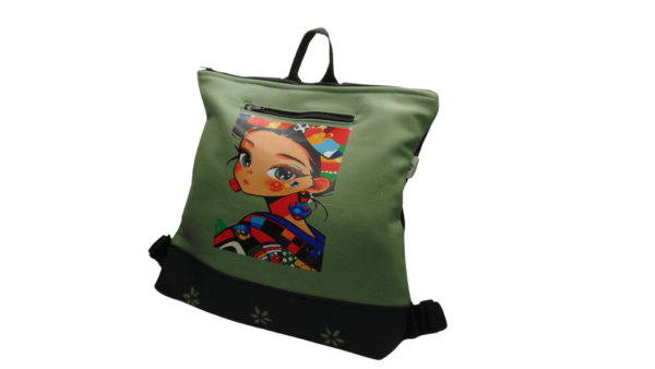 Mochila Artesanal Chica Indu - Imagen 2